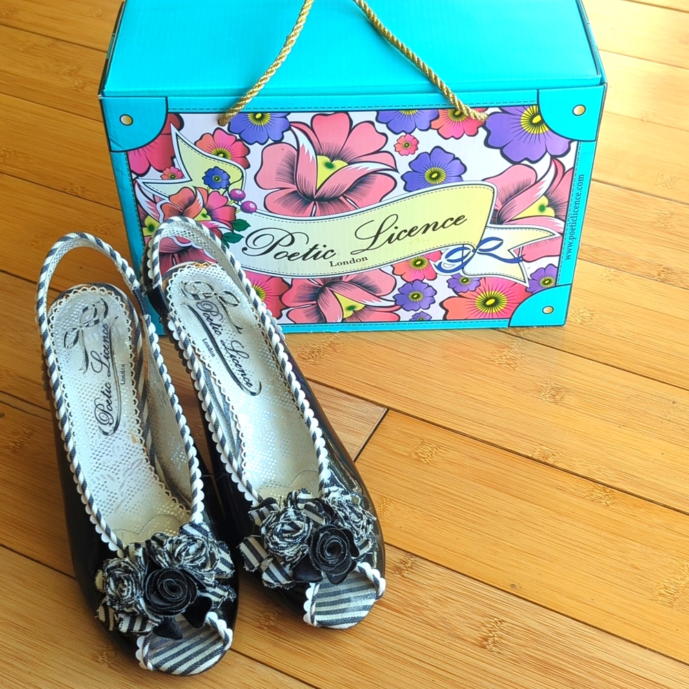 Poetic Licence London Sling Back Heel